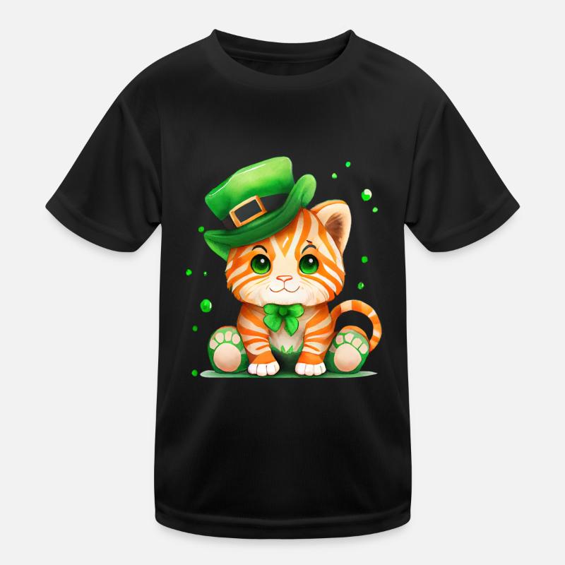 St Paddys St Patricksday St Patrick Day Kinder Funktions-T-Shirt