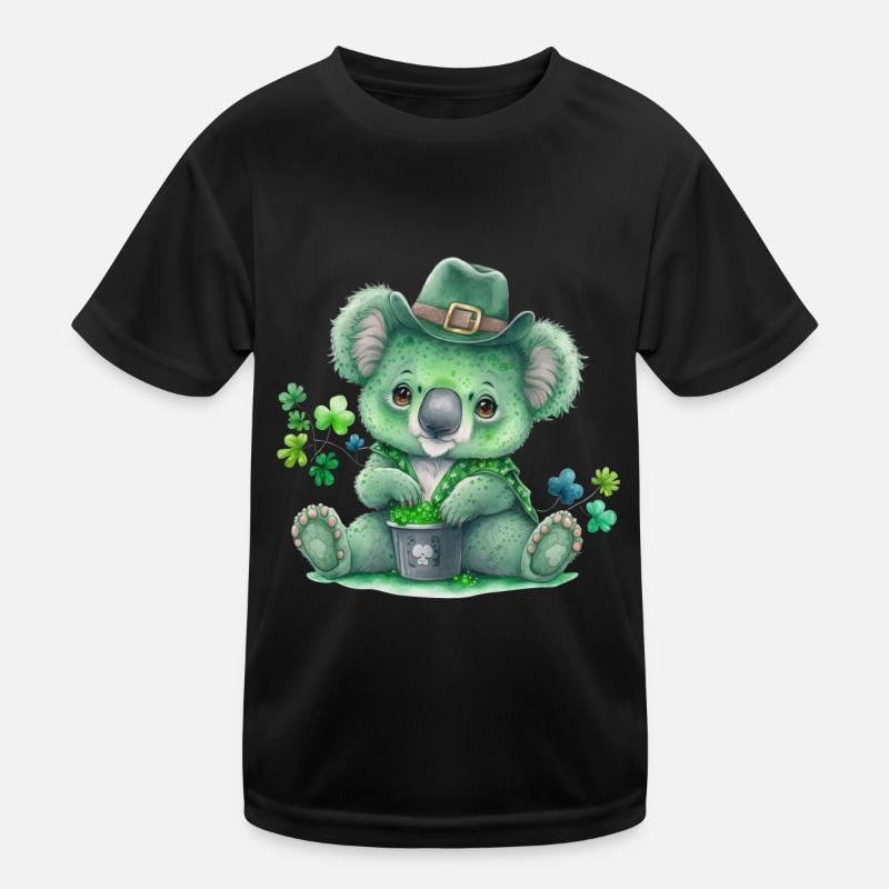 St Paddys St Patricksday St Patrick Day Kinder Funktions-T-Shirt