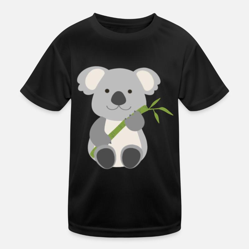 happy koala bear koala Kids Functional T-Shirt