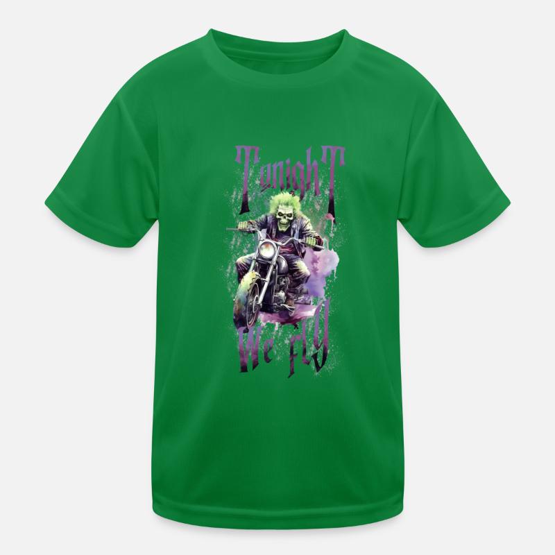 Halloween Pumpkin Horror Kids Functional T-Shirt