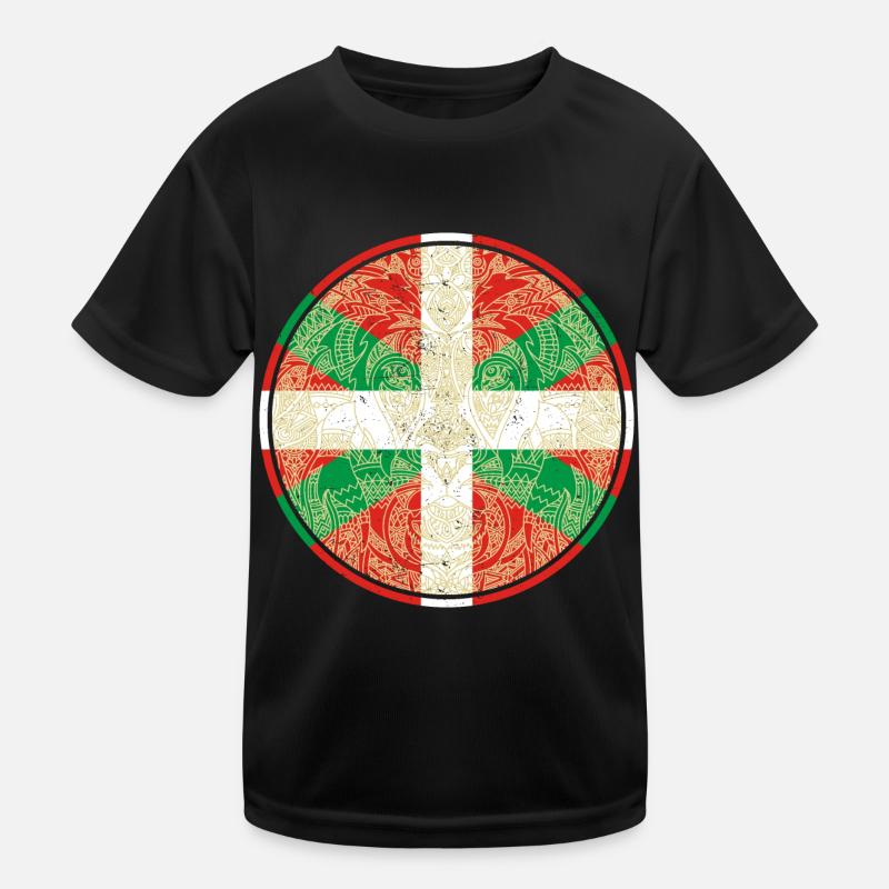 Basken Baskenland Spanien Herkunft Basco Kinder Funktions-T-Shirt