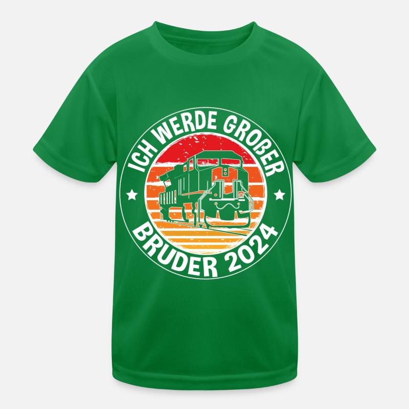 Großer Bruder 2024 Kinder Funktions-T-Shirt