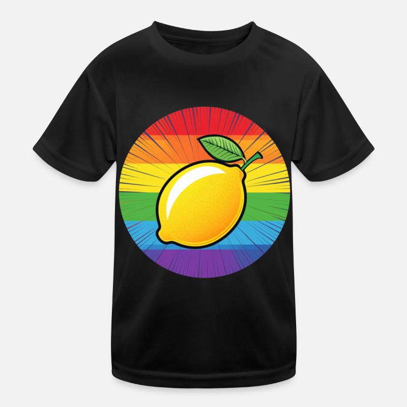 LGBTQ Citron Lime T-shirt sport Enfant