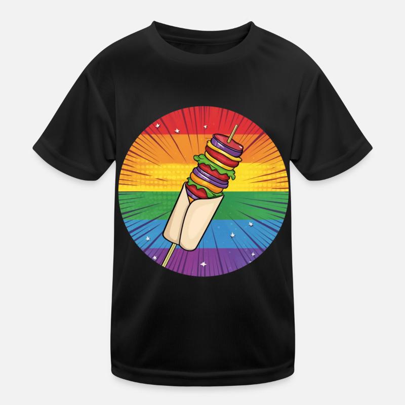 LGBTQ Kebab Kids Functional T-Shirt