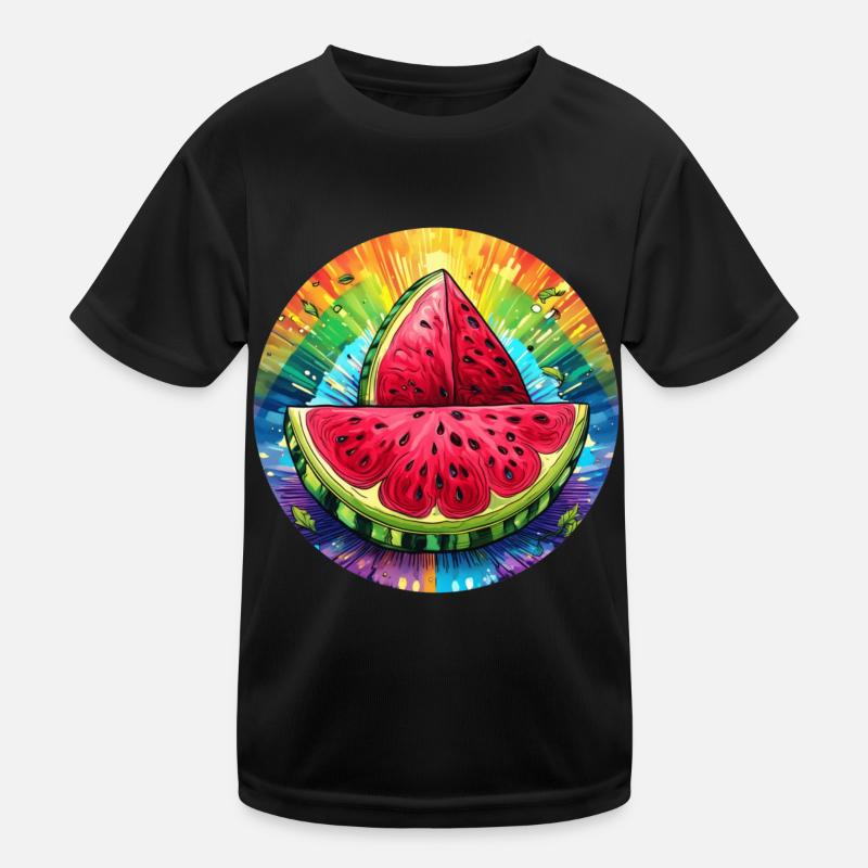 LGBTQ Melon T-shirt sport Enfant