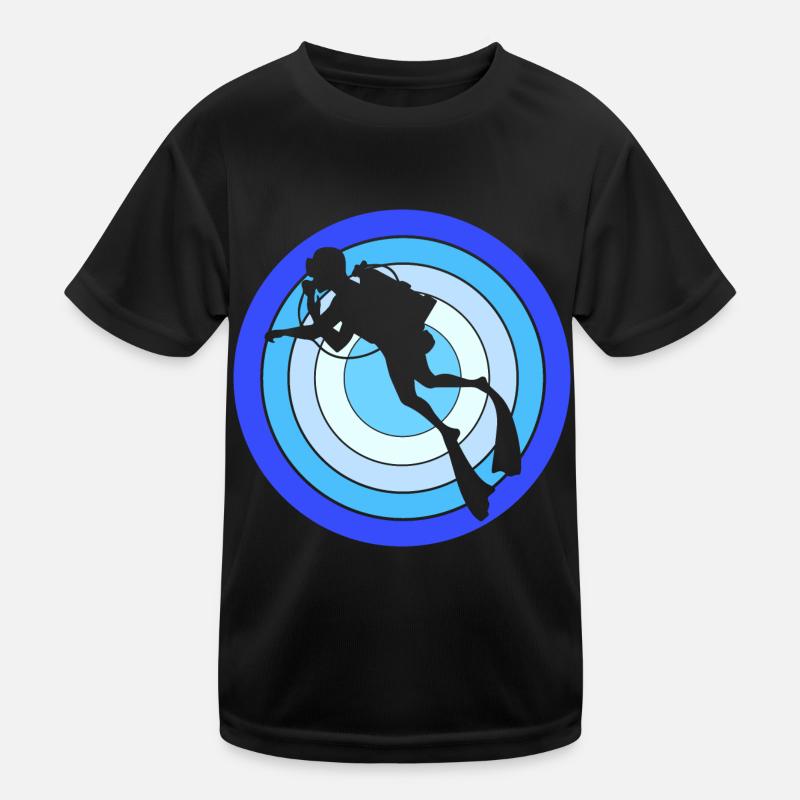 Tauchen Kinder Funktions-T-Shirt