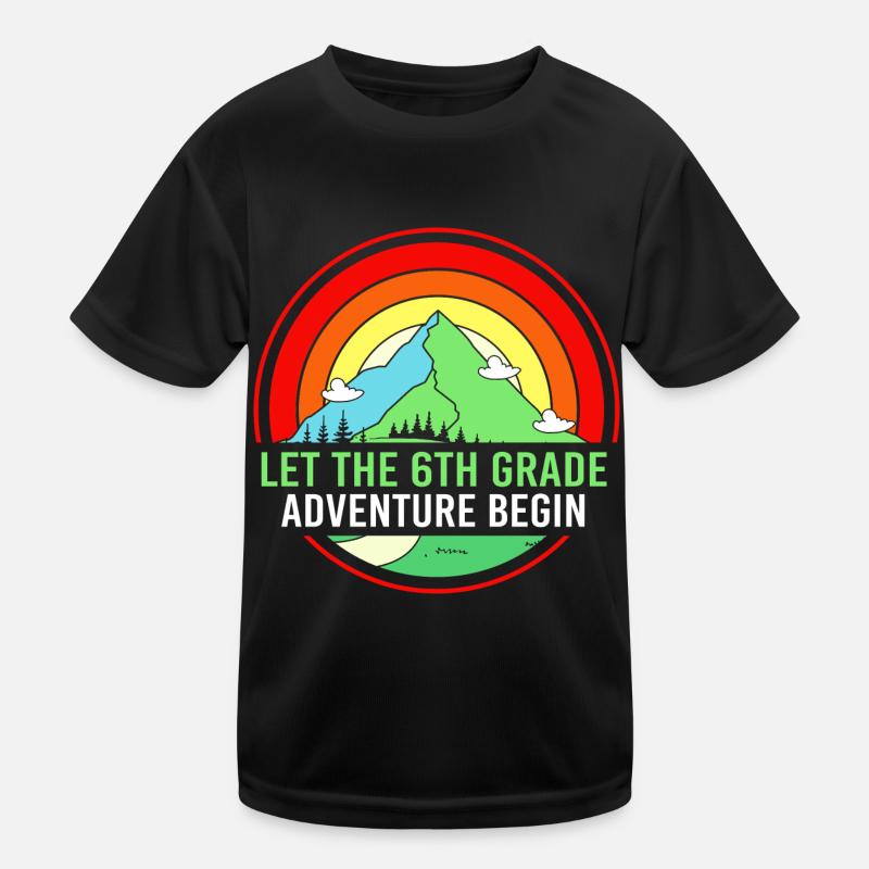 6. Klasse Kinder Funktions-T-Shirt