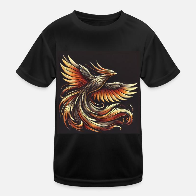 Phoenix - Magic - Motivation Kids Functional T-Shirt