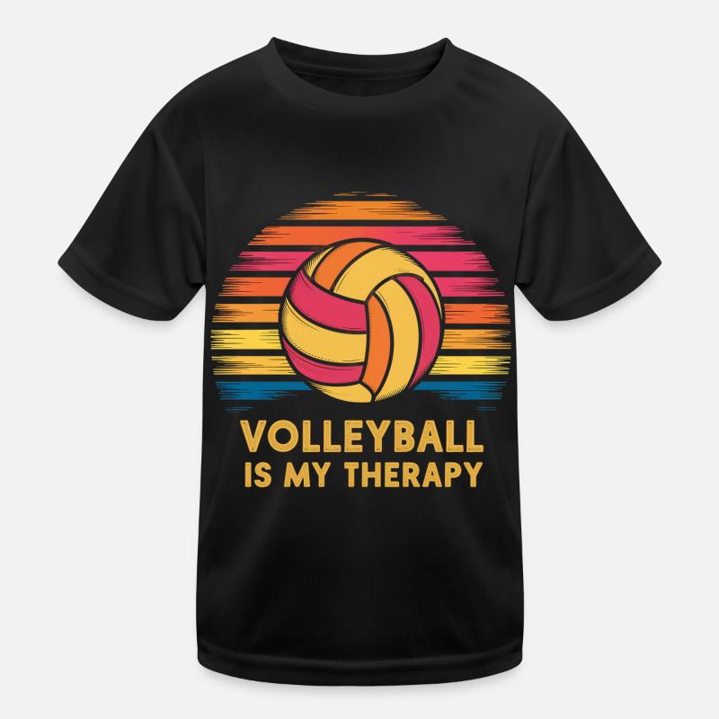 Volleyball Kids Functional T-Shirt