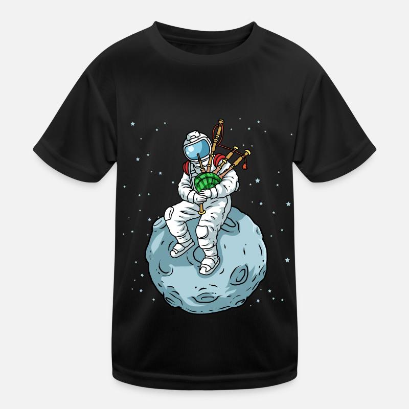 Cornemuse chemise astronaute cornemuse cornemuse T-shirt sport Enfant