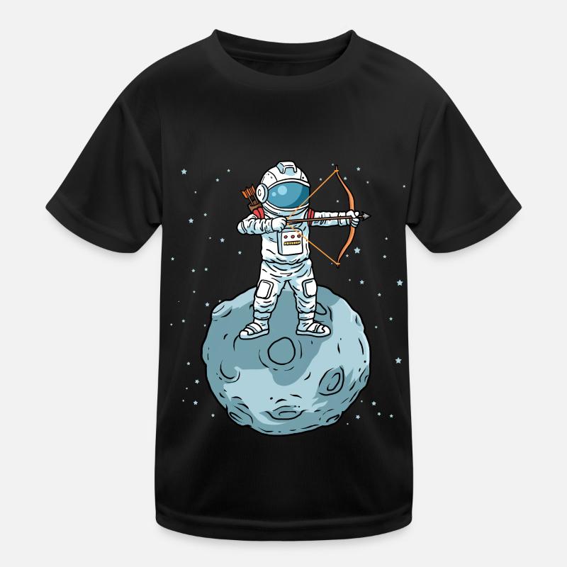 Archer chemise astronaute flèche arc arc T-shirt sport Enfant