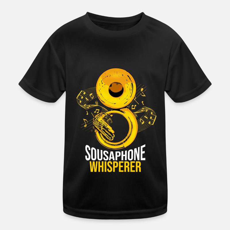 Sousaphone Gift Men Orchestra Big Band Tuba Kids Functional T-Shirt