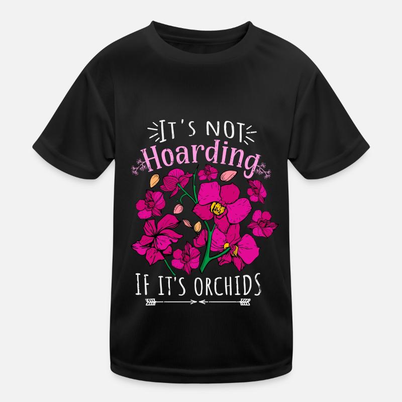 Orchidee Geschenkidee Frauen Floristin Orchidee Kinder Funktions-T-Shirt