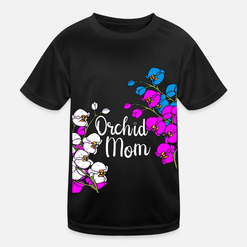 Orchidee Muttertag Geschenk Floristin Orchidee Kinder Funktions-T-Shirt