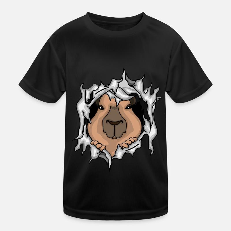Wasserschwein Kinder Geschenk Niedlich Capybara Kinder Funktions-T-Shirt