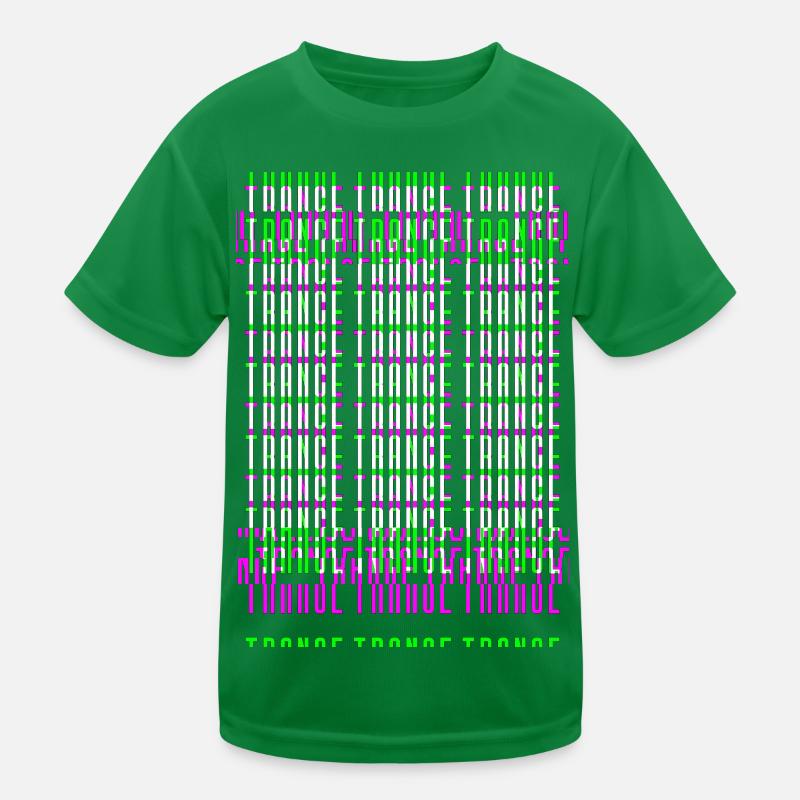 Trance Raver Techno Electro musik edm dubstep Kinder Funktions-T-Shirt