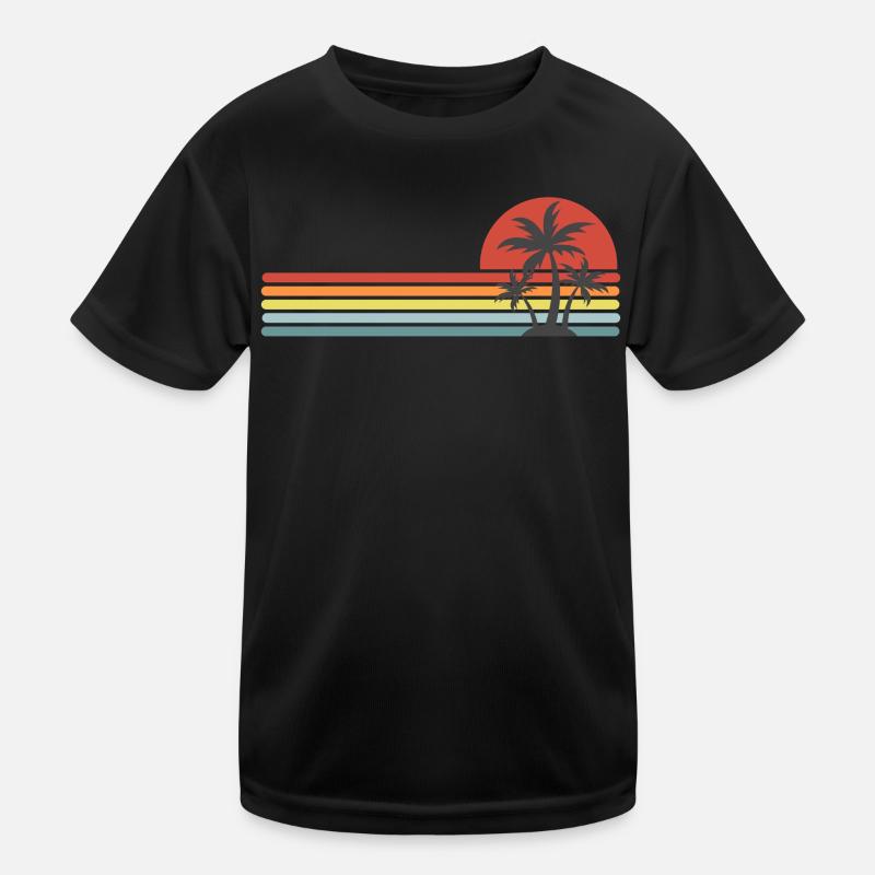 Palm Beach Is Back Summer Kids Functional T-Shirt