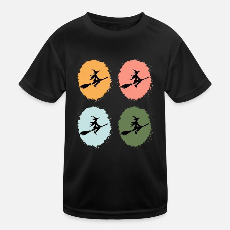 Witches, Funny Witch, Witch Lover, Mystical Kids Functional T-Shirt