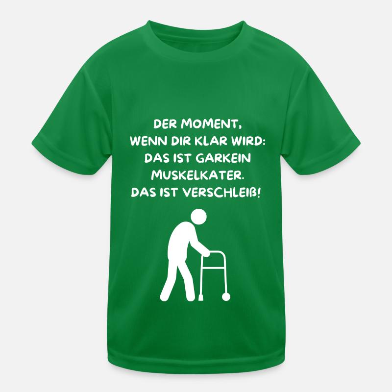 LE MOMENT OÙ VOUS RÉALISEZ QUE VOUS ÊTES VIEUX 2 T-shirt sport Enfant