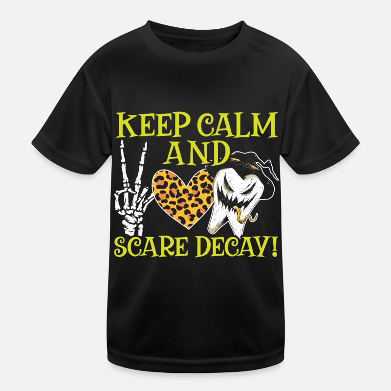 Keep calm and prevent rot! Kids Functional T-Shirt