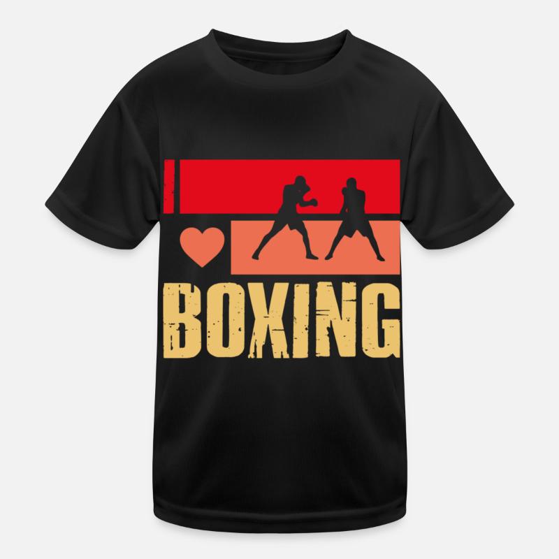 I love Boxing Kids Functional T-Shirt