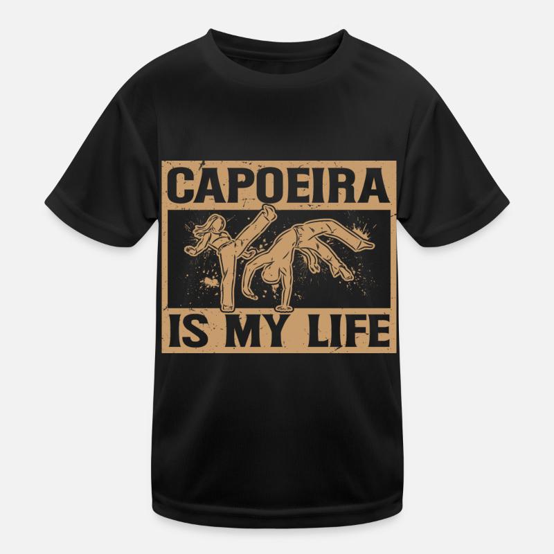 La capoeira est ma vie T-shirt sport Enfant