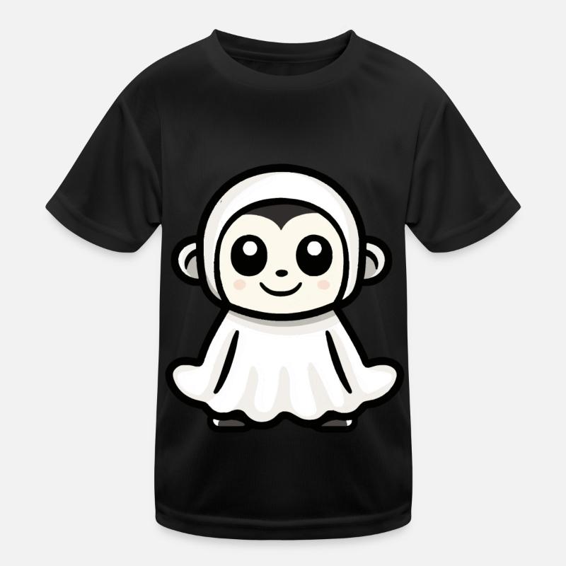 Affe Halloween Comic Geist Kinder Funktions-T-Shirt