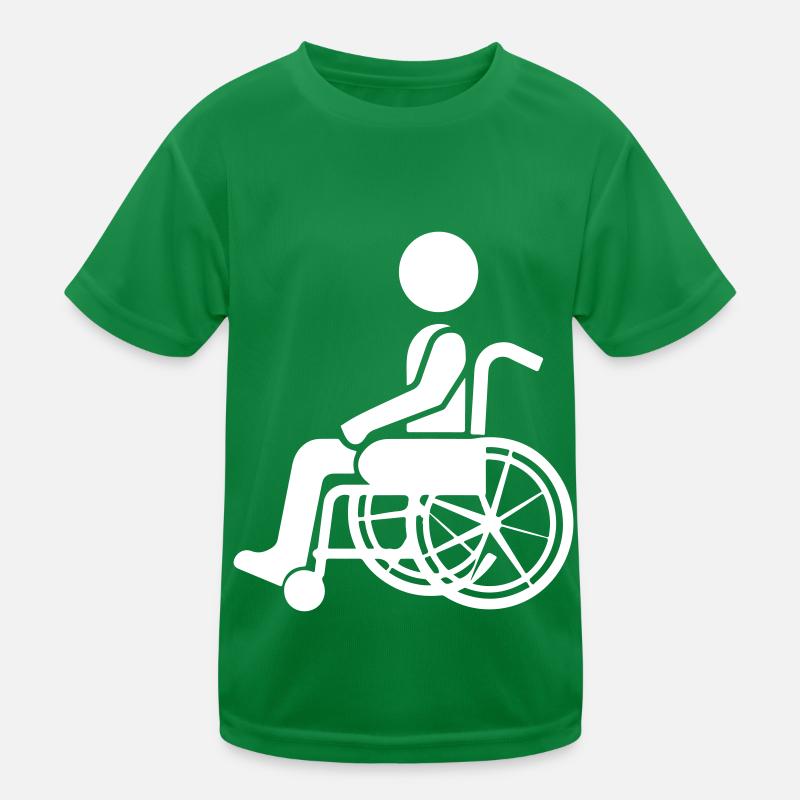 Rollstuhl Kinder Funktions-T-Shirt