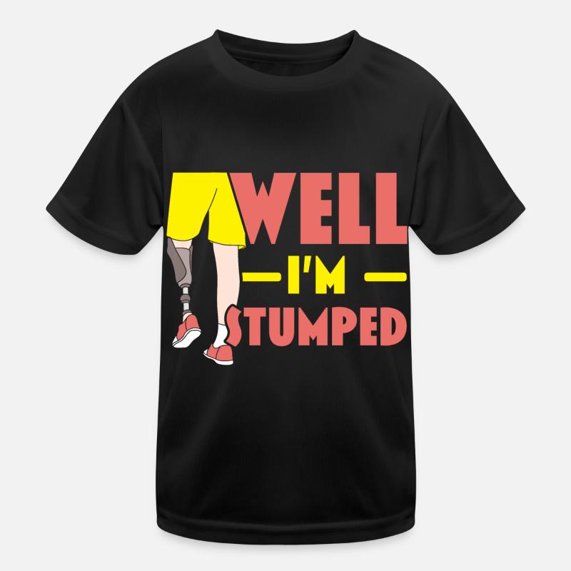 Ich bin ratlos Amputierte Amputierte Chirurgie Kinder Funktions-T-Shirt