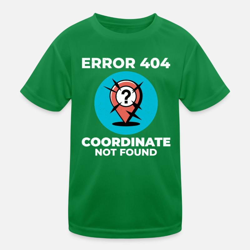 Point d’interrogation Épingle Emplacement perdu Erreur SIG T-shirt sport Enfant