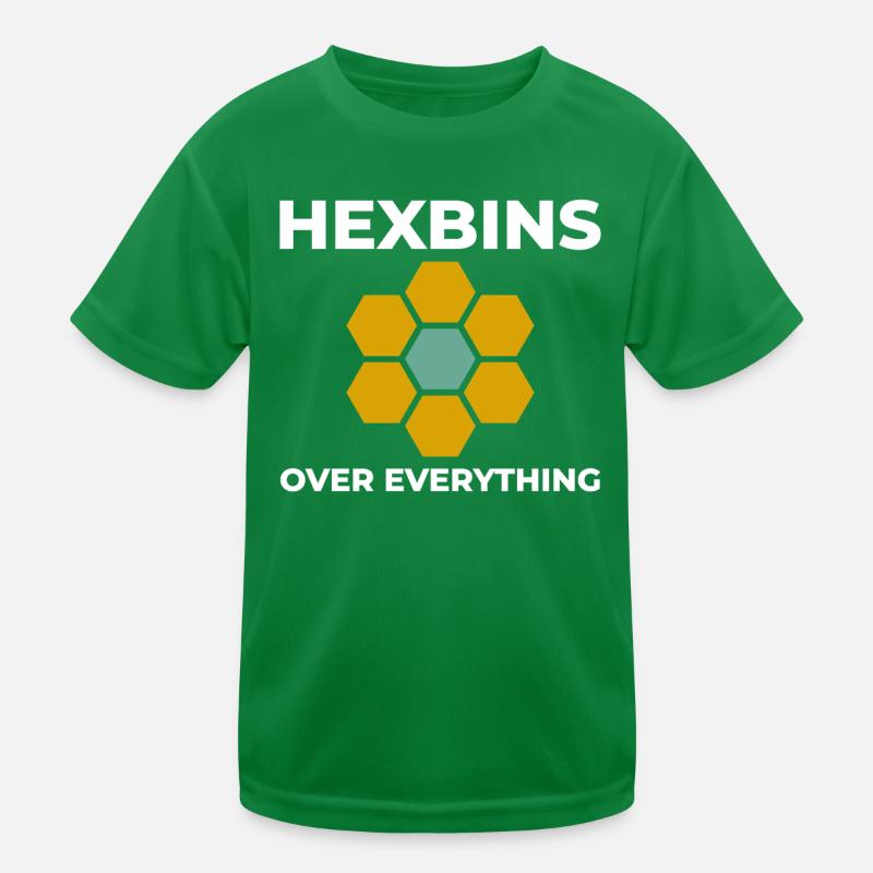 Hexbins Datenvisualisierung GIS Mapping Räumlich Kinder Funktions-T-Shirt