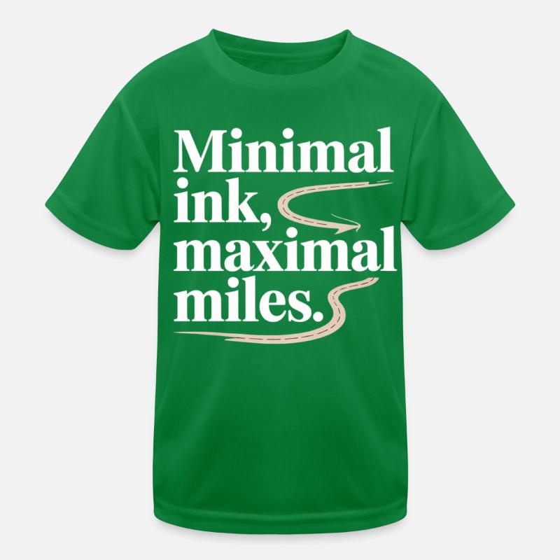 Carte routière SIG Minimal Ink Maximal Miles T-shirt sport Enfant