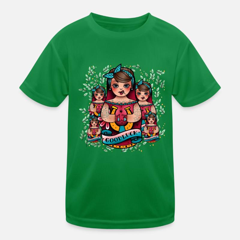 Poupée Matrouchka Russie Babouchka T-shirt sport Enfant