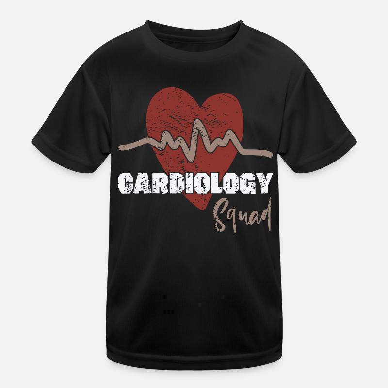 Cardiology Squad For Cardiovascular Technologists Kids Functional T-Shirt