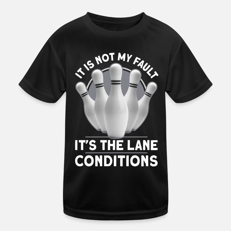 Lustiges Bowling Kinder Funktions-T-Shirt