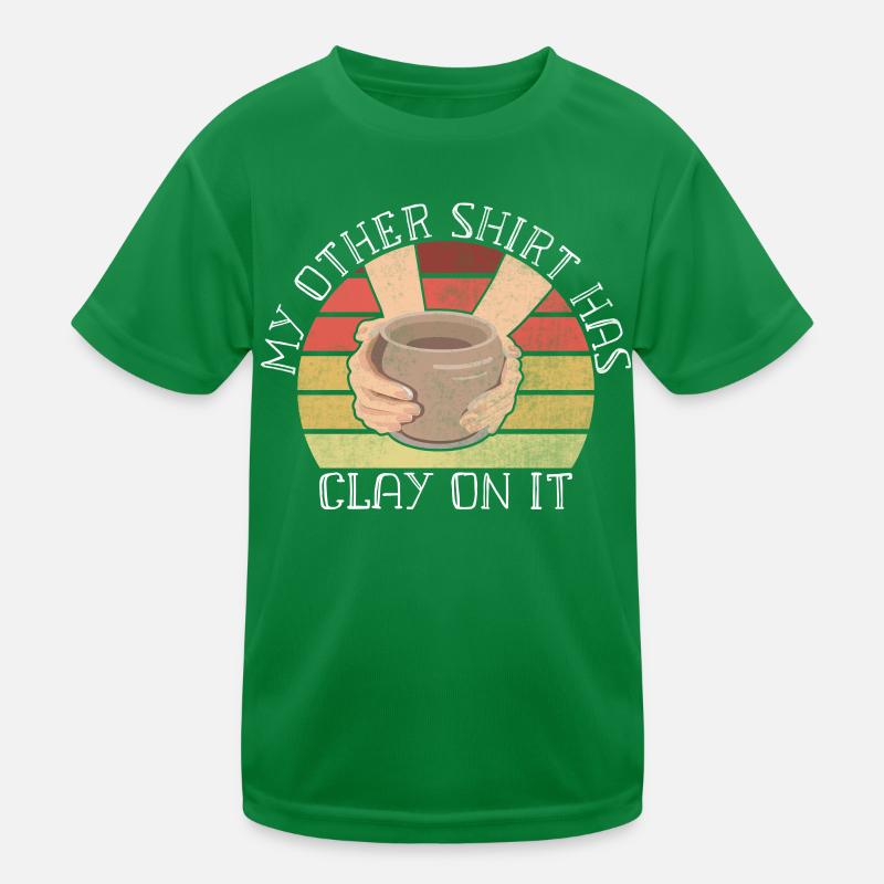 Fun Pottery Pottery Kids Functional T-Shirt