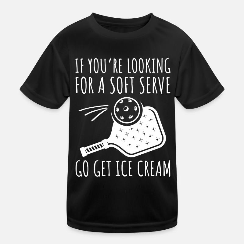 Soft Serve Pickleball T-shirt sport Enfant