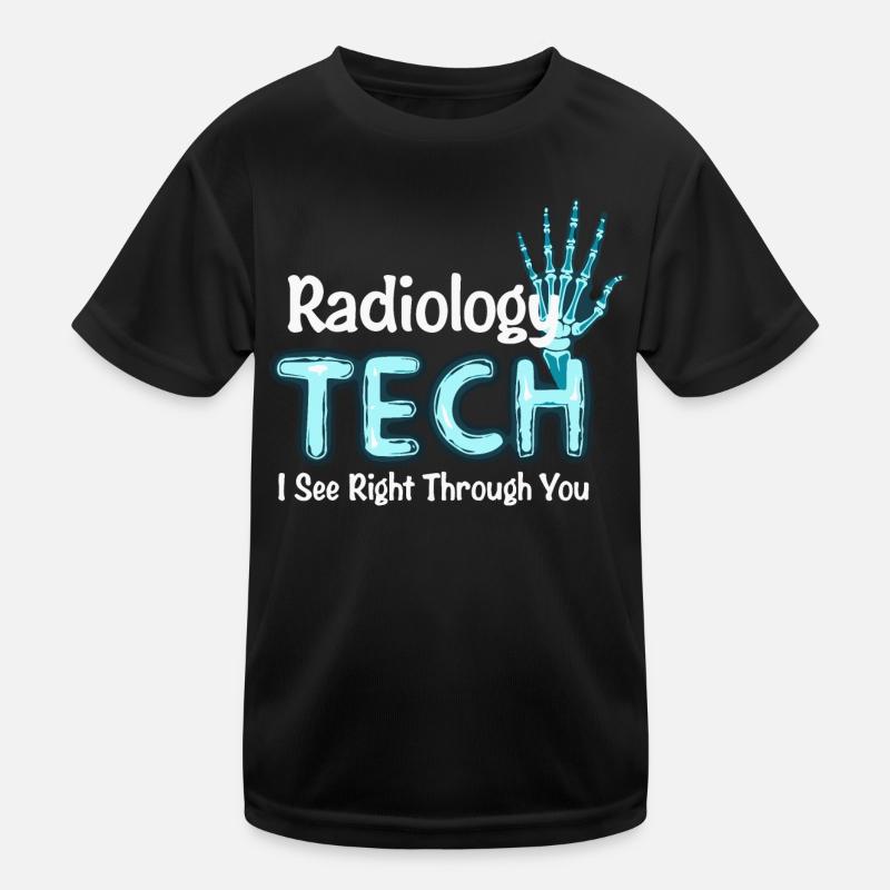 Radiology Tech Humor X-Ray Kids Functional T-Shirt