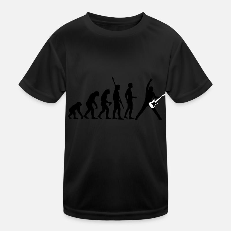 evolution_guitar_a T-shirt sport Enfant