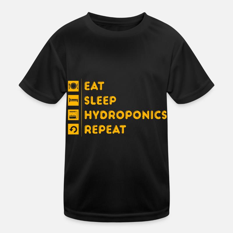 Hydroponics Kids Functional T-Shirt