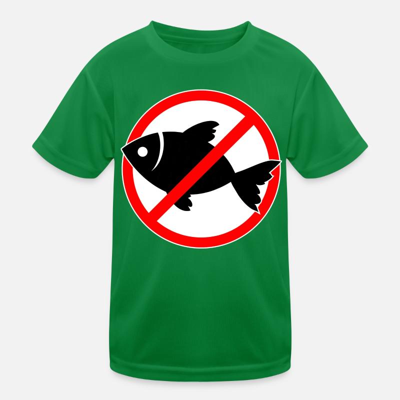 Fish forbidden - fish Kids Functional T-Shirt