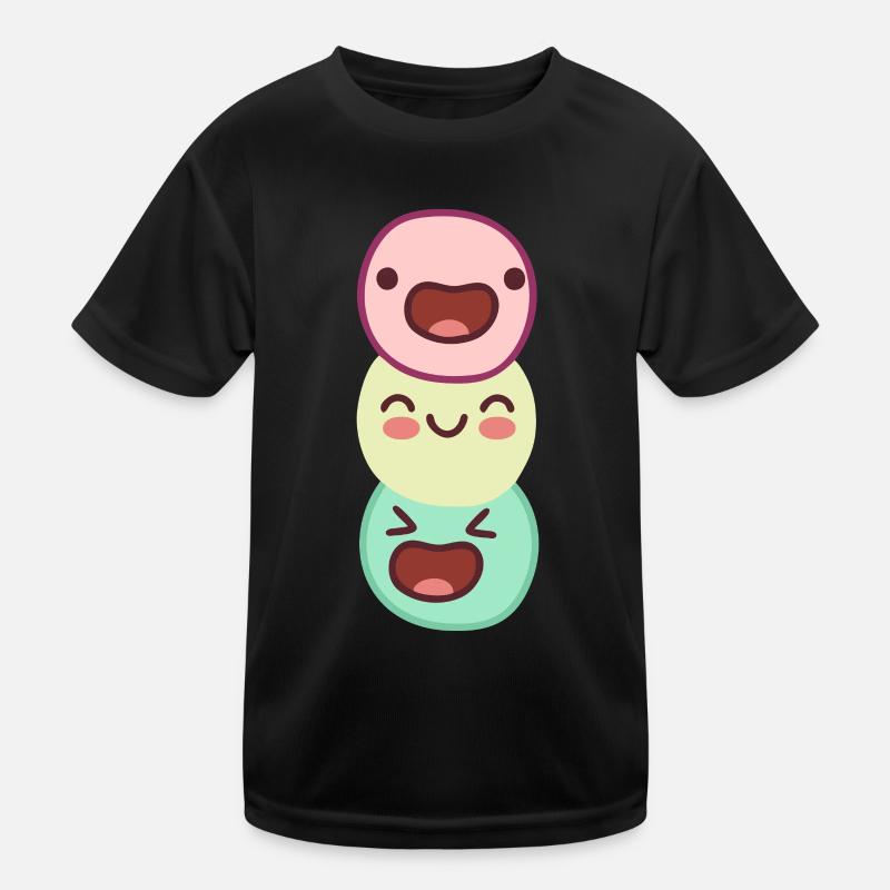 funny happy - unusually funny threesome Kids Functional T-Shirt
