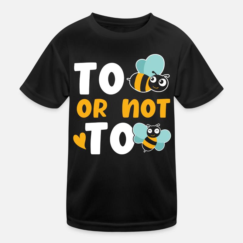 Biene oder nicht Biene Kinder Funktions-T-Shirt