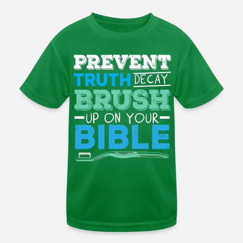 Prevention of truth errors Clean your Bi Kids Functional T-Shirt