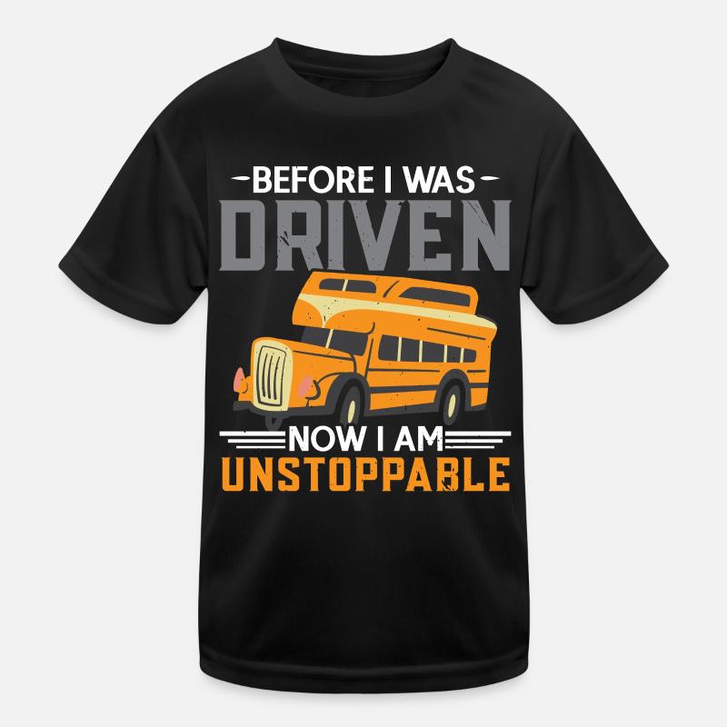 Bevor ich getrieben wurde Jetzt bin ich unaufhalts Kinder Funktions-T-Shirt