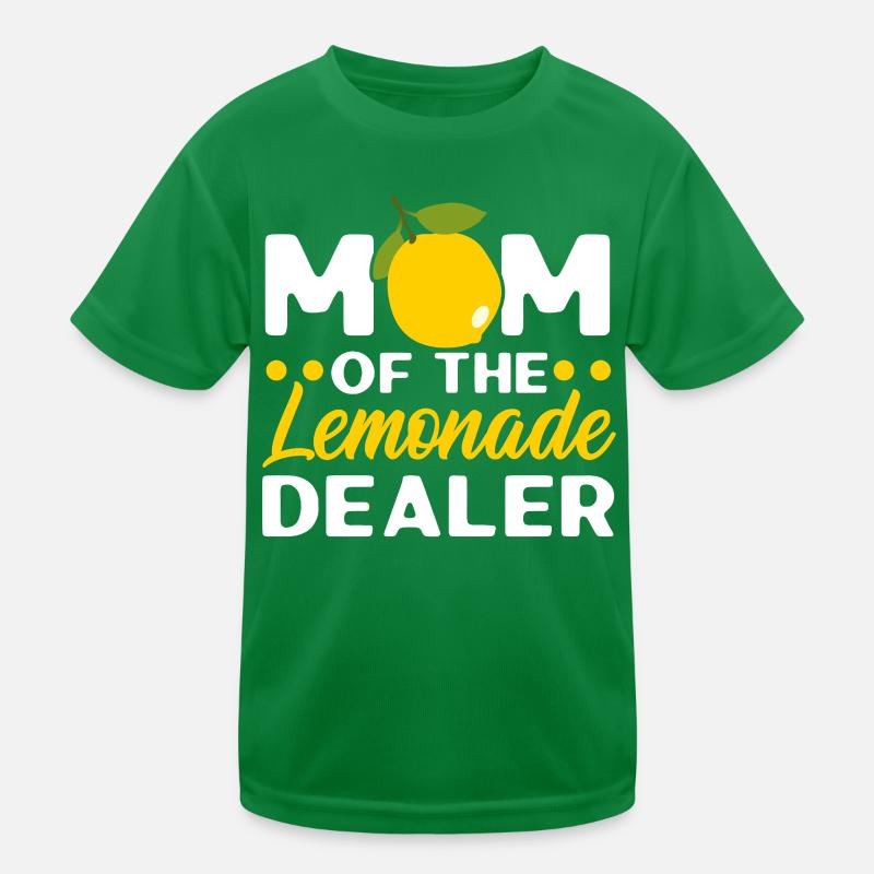 Mother of lemonade merchant lemon fruit drink Kids Functional T-Shirt