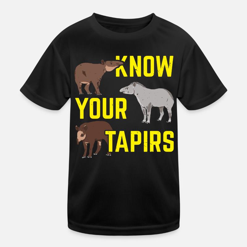 Connaissez vos gardiens de la faune tapirs T-shirt sport Enfant
