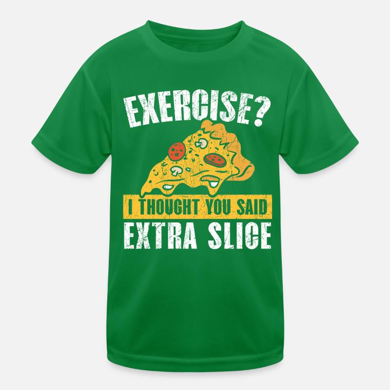 Übung Ich dachte, du hättest gesagt: Extra Slice P Kinder Funktions-T-Shirt