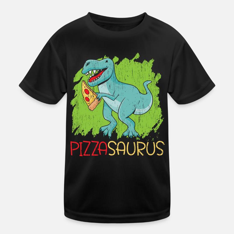 Pizzasaurus Pizza lovers Italian food Di Kids Functional T-Shirt