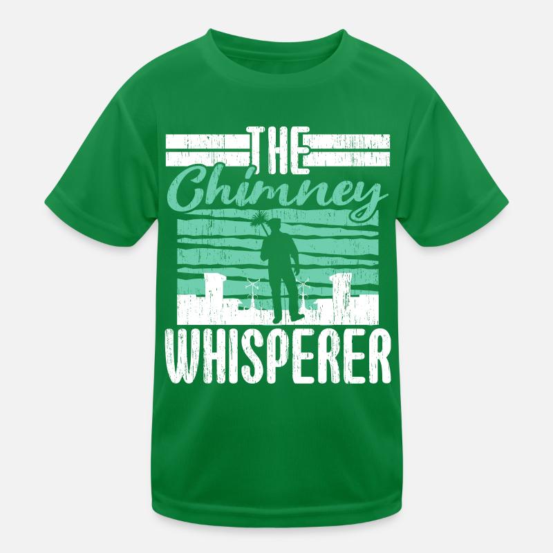 Profession de ramoneur Chuchoteur de cheminée T-shirt sport Enfant